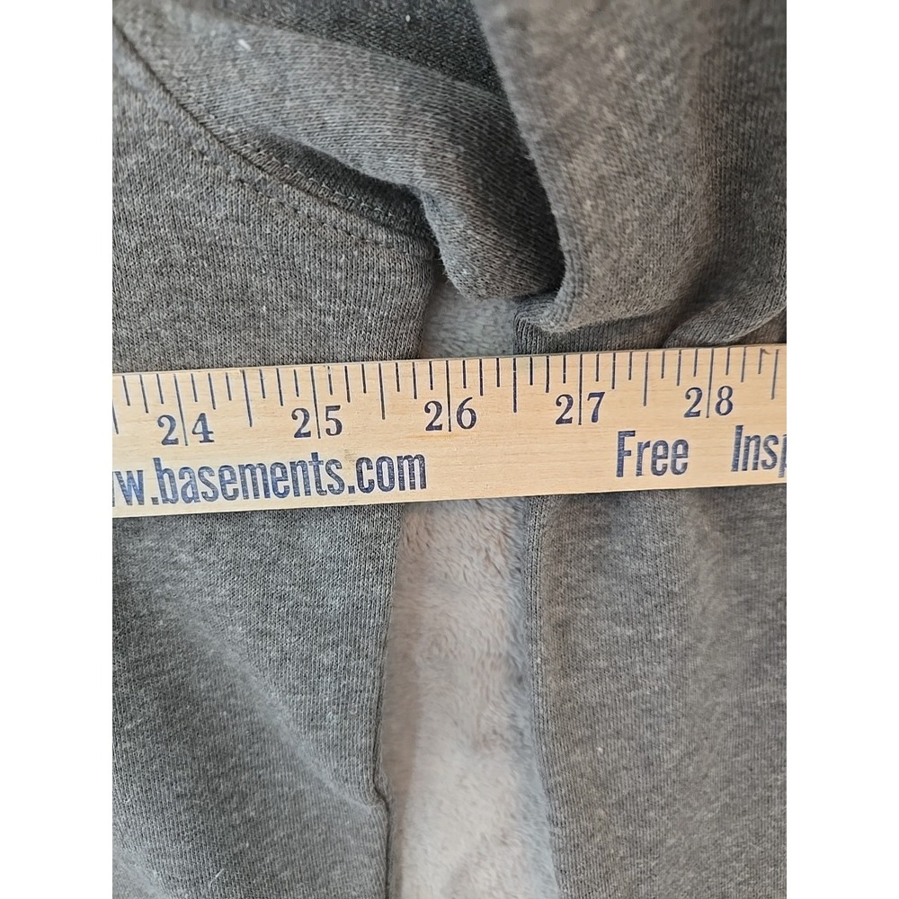 Virginia Tech Hokies 2XL Men's Heathered Grey Full Zip Hoodie NWT *NEW* - Picture 6 of 11